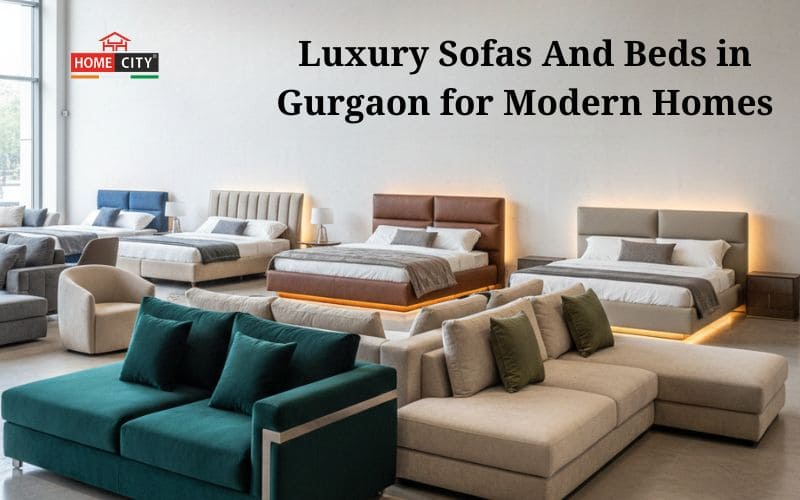 Luxury Sofas And Beds in Gurgaon for Modern Homes