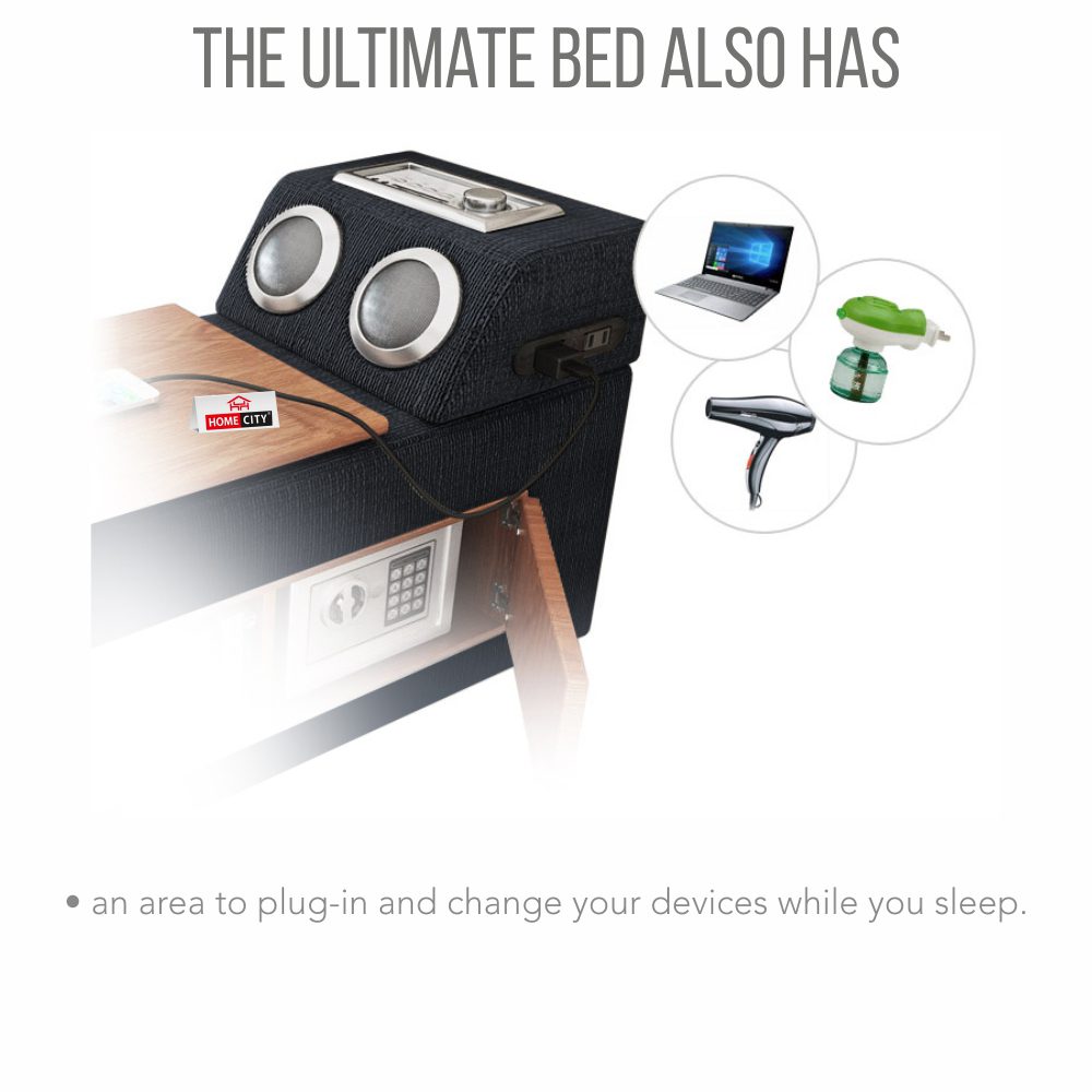 Smart King Size Bed Without Storage