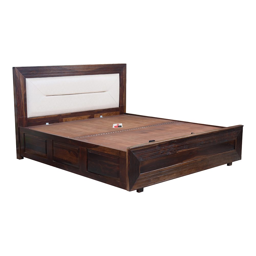 Cleo King Size Bed With Hydraulic Storage