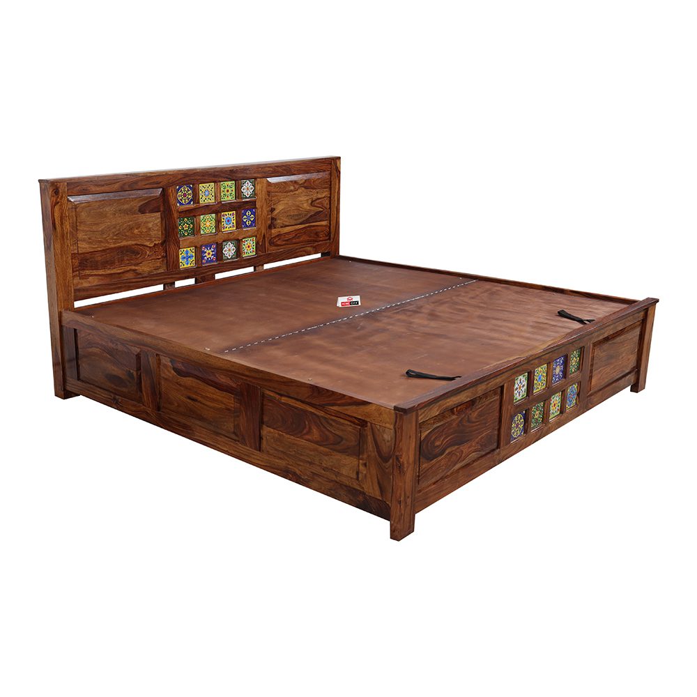 Mellow King Size Bed With Hydraulic Storage