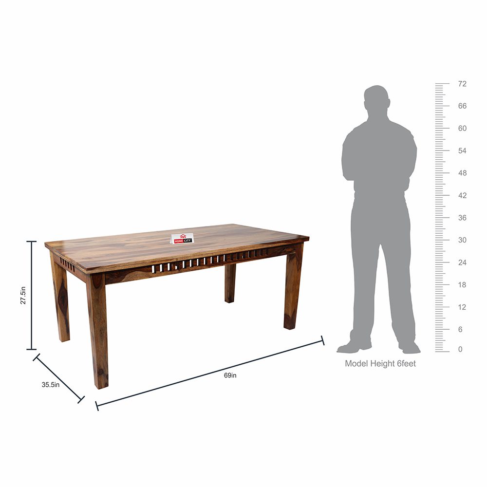 Della 6 Seater Dining Table