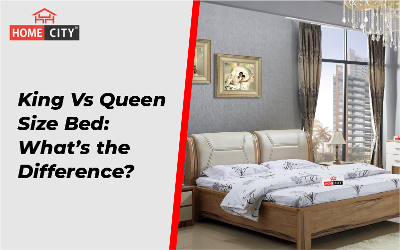 King or queen-sized beds